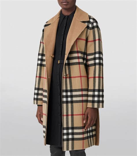 burberry pea coat damen|burberry pea coat women's.